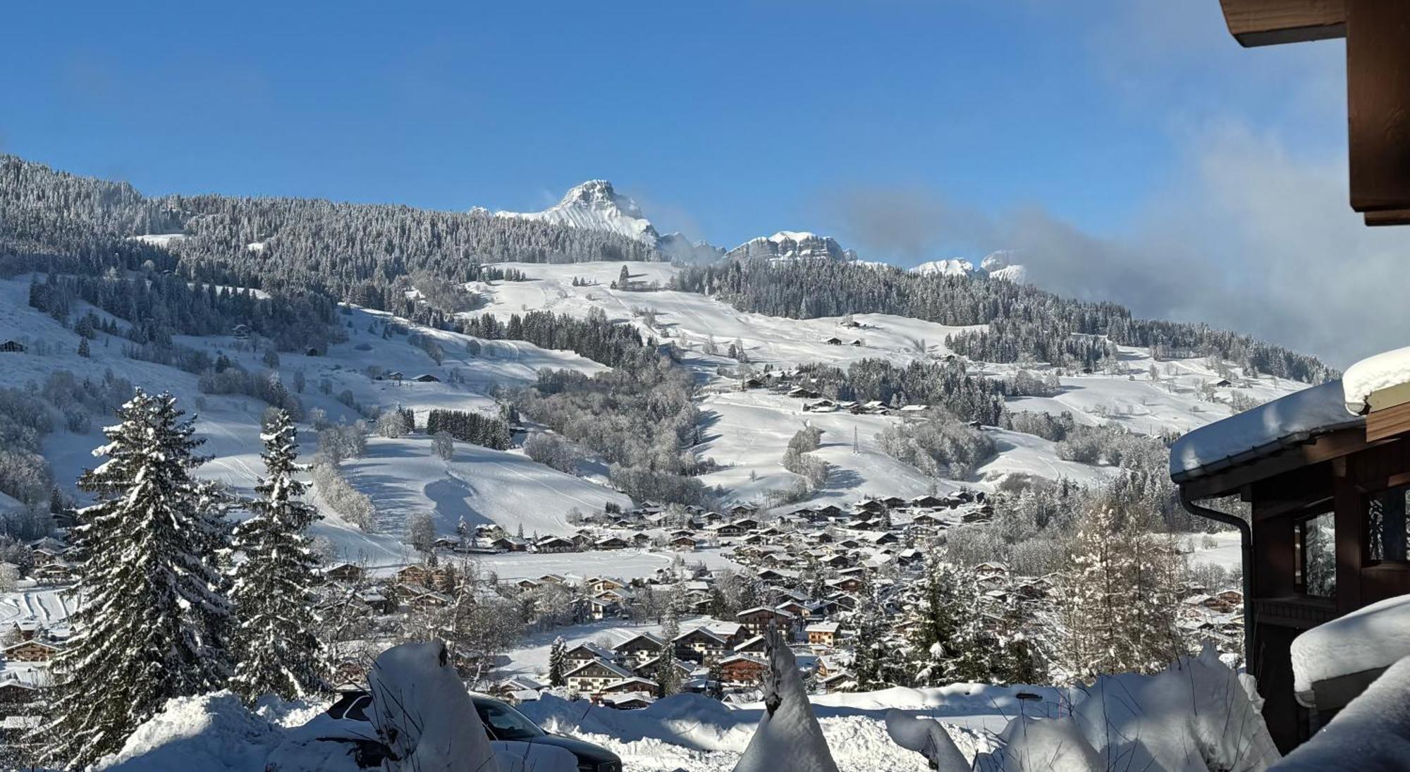 Megeve - Appartement 2 Chambres - Proche Centre Et Pistes - Fibre - Parking Zewnętrze zdjęcie